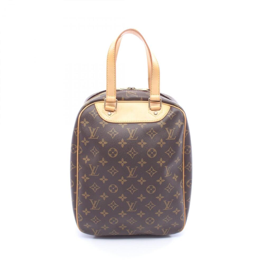 Louis Vuitton Excursion Handbag Canvas Leather Monogram Brown